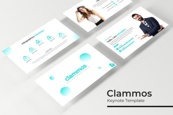 Clammos Keynote Template: Elevating Modern Presentation Design