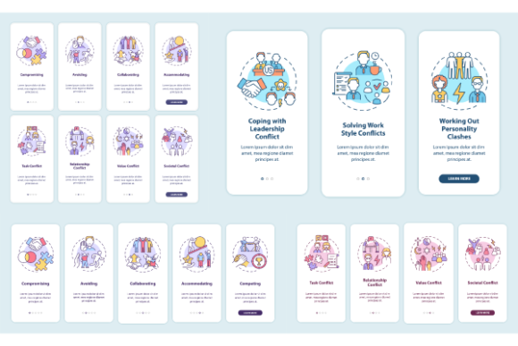 Conflict Management App Page Bundle: Designing for Sensitive User Journeys
