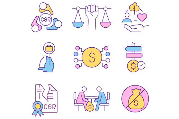 Corporate Responsibility Icons Bundle: Integrating Visual Assets into Compliance and CSR Workflows
