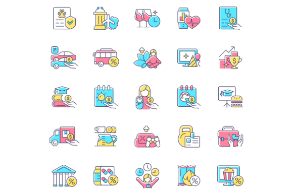 Employee Perks Color Icons Bundle: A Practical Guide to Visualizing Workplace Benefits