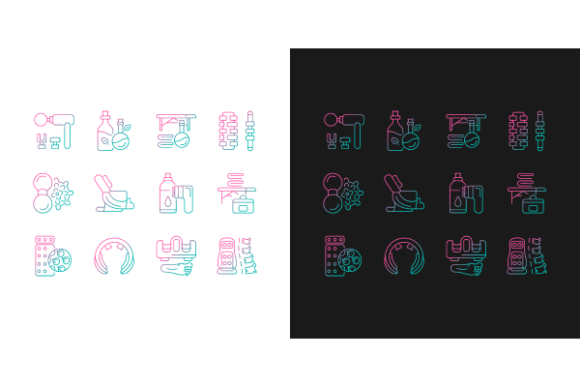 Evaluating the Massage Tools Gradient Icons Bundle for Modern Design Workflows