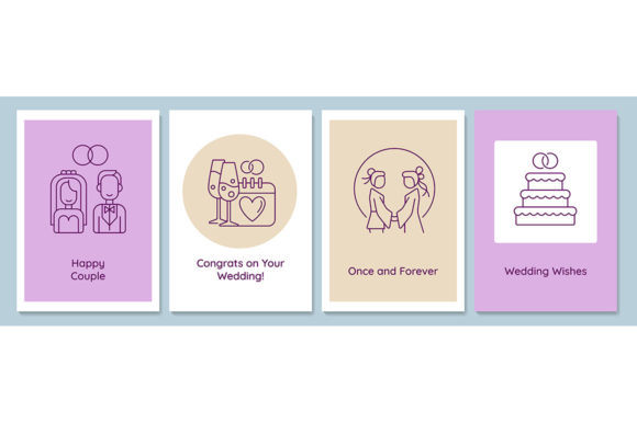 Married Life Beginning Postcards: Creative Design Guide