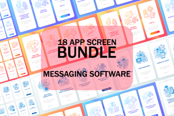 Message Software App Page Bundle
