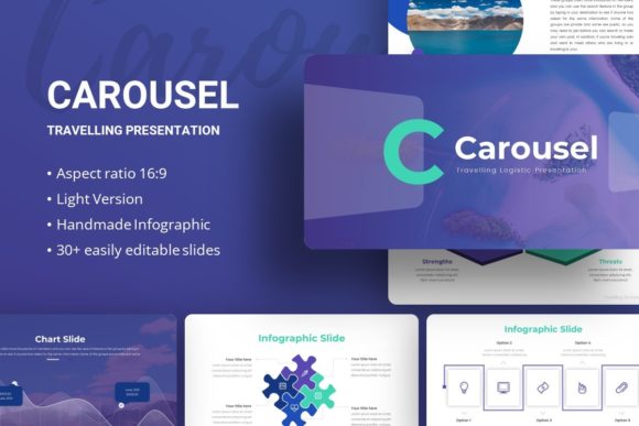 Presentation Template - Carousel: Elevating Visual Storytelling Across Industries