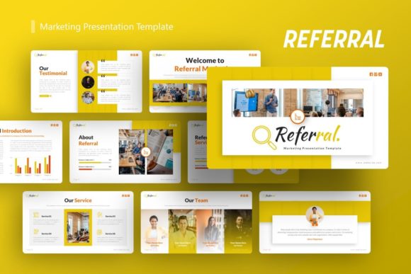 Presentation Template - Referral: A Versatile Design Asset